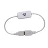Treayes USB Touch Dimmer Switch DC 5V / Black 0-100% Brightness Adjust Controller for USB 5V Strip(White) view 3