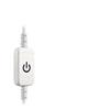 Treayes USB Touch Dimmer Switch DC 5V / Black 0-100% Brightness Adjust Controller for USB 5V Strip(White) view 4