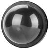 Pongnas MR-02Y Dummy Fake Dome Surveillance Security Camera with LED Light for Indoor Outdoor Black view 1
