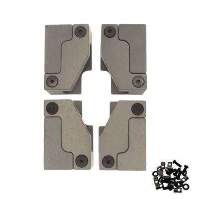 Sherpa Starlink Mini Flush Mounts  CNC-Machined Aluminum Mounting Brackets  Low-Profile Flush Mount Kit for Starlink Mini High Performance Dish  Anodized Aluminum Finish  Made in USA