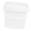 PP Plastic Water Bucket White with Handle and Lid, 1l view 1