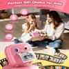 Kids Instant Print Camera- Christmas Birthday Gifts for Age 3-12 Girls Boys- Selfie Digital Camera with 32GB SD Card- Toddlers Portable Travel Toy for 3 4 5 6 7 8 9 10 Year Old Girls Boys-Pink view 2