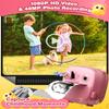 Kids Instant Print Camera- Christmas Birthday Gifts for Age 3-12 Girls Boys- Selfie Digital Camera with 32GB SD Card- Toddlers Portable Travel Toy for 3 4 5 6 7 8 9 10 Year Old Girls Boys-Pink view 4