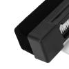 Record Brush Anti Static Scratch Proof Gentle Soft Velvet Record Cleaning Brush for Turntable CD VCD DVD Black Plastic Velvet Material with Dust Cover and Mini Brushes view 3