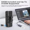 SPIKECAM Computer-Free Body Cameras with Audio and Video Recording, 6 Hrs 1080P Personal Small Bodycam with Photo, Night Vision, SOS Sound, Wearable Body Cam for Security, Running, Biking 128G view 4
