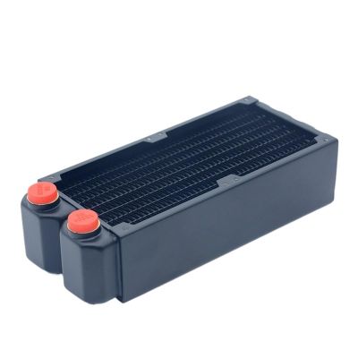 Computer Water Cooler 45mm Double-Layer Copper Radiator 80 Fan Bits. TSRP-H160