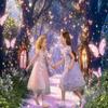 12x10ft Spring Enchanted Forest Backdrop Purple Fairy Tale World Grass Butterfly Wonderland Background Magic Garden Tea Party Kids Girl Baby Shower Photo Booth Studio Props Backdrops view 3