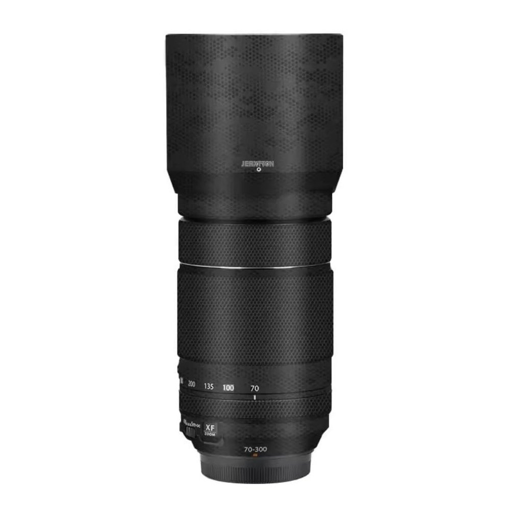 XF 70-300 Anti-Scratch Camera Lens Skin Vinyl Sticker for Fujifilm XF 70-300mm F4-5.6 Coat Protective Film Decals (Mamba Black)