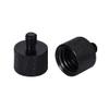 5/8" Female to 3/8" Male and 1/4" Male Microphone Adapter for of Tripod Spirit Thread for Attachment view 1