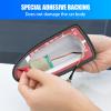 Car Shark Fin Antenna Cover for Ford Fiesta 5-Door/Fiesta 3-Door/Fiesta Active/Fiesta Van HF 1984-2025 2026 Roof Aerial Base Antenna Cover,Black view 2