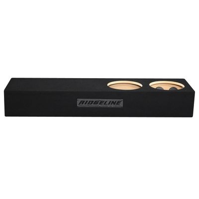 10" Dual ported sub Box, fits 06-24 Ridgeline Speaker Box subwoofer Enclosure Stereo car Audio Home Audio