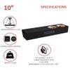 10" Dual ported sub Box, fits 06-24 Ridgeline Speaker Box subwoofer Enclosure Stereo car Audio Home Audio view 3