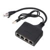 Focket Ethernet Splitter 4 Port, 1000Mbps Gigabit Internet Splitter with USB Power Cable for ADSL TV Modems in Routers TV Box view 3
