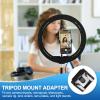 PATIKIL Hot Shoe Adapter 1/4" Female, 4 Pcs Hot Shoe Mount Adapter Camera Mount Screw Camera Video Light Converter for Microphone Holder Accessories 0.55x0.91x0.87 Inch view 4