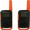 Motorola Talkabout T275 Two-Way Radios (2-Pack)  25 Mile Range, Rechargeable, VOX, Earpieces & Case  Survival Ready for Bug Out Bags & Emergency Prep (Renewed Premium) view 1