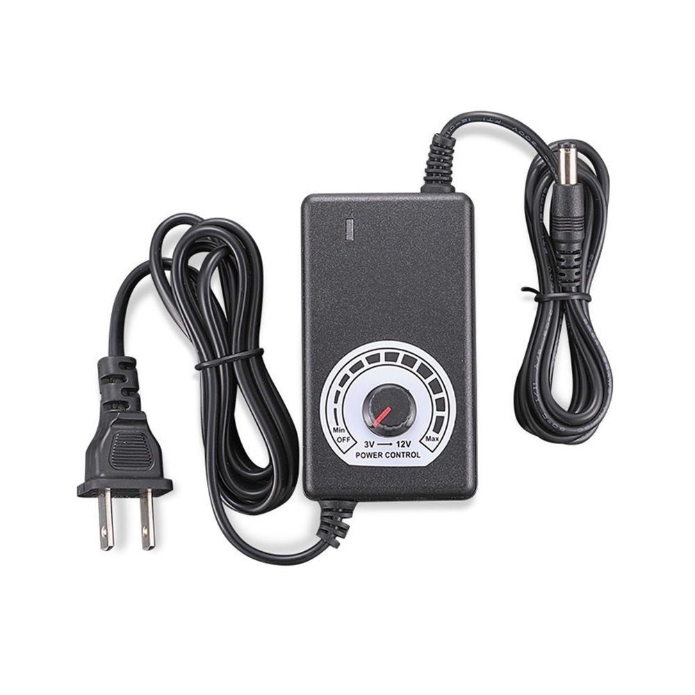 3-12V2A3A5A10A Adjustable Power Adapter Adjustable Voltage, Temperature, Speed, DC Switching Power Supply 24W(3-12V5A)