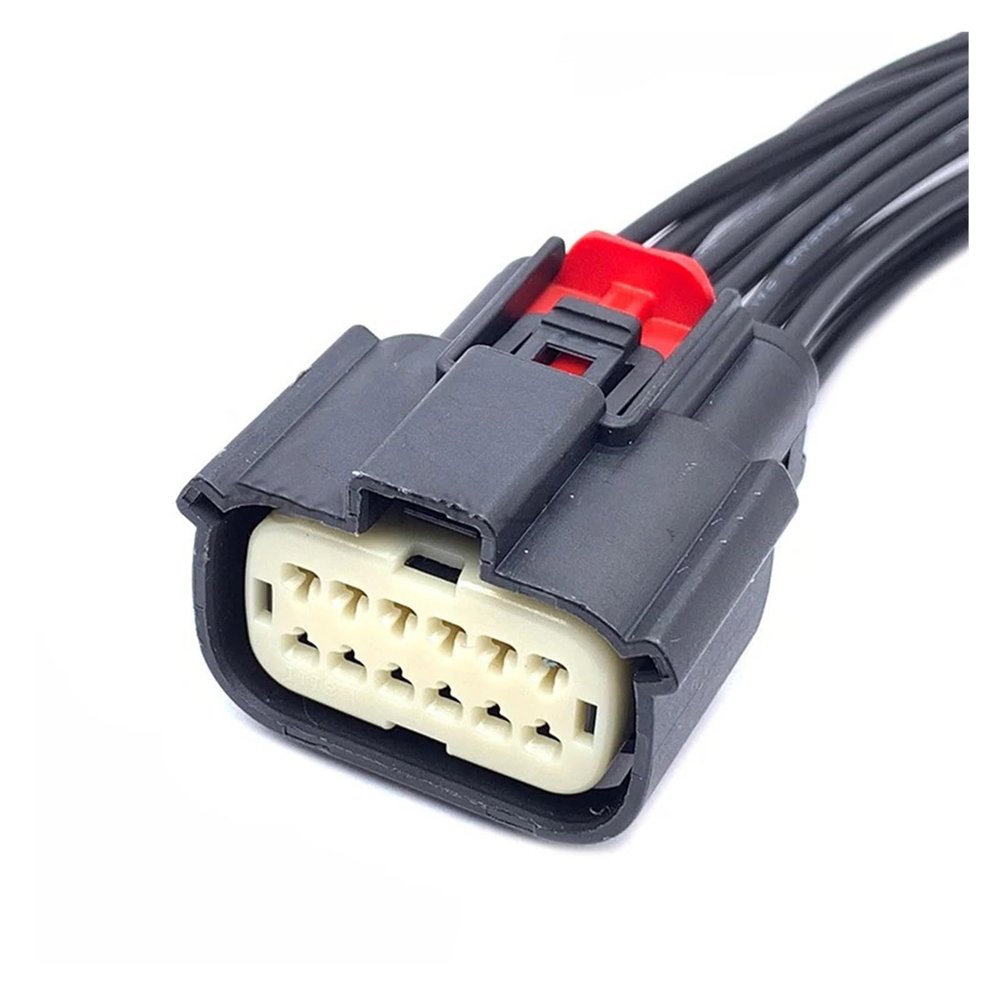 12 Pin Molex Car Compatible 33482-1201 33472-1201 Connector Harness (Color : 12P Female, Size : 1 Pc) (12P Female)