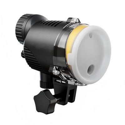JatureClets Professional Underwater Strobe Flash,32 Guide Number, 100m Waterproof, 1.5s Recycle Time, Diving Strobe for DSLR Camera Underwater Photography Accessories (Black)