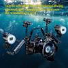 JatureClets Professional Underwater Strobe Flash,32 Guide Number, 100m Waterproof, 1.5s Recycle Time, Diving Strobe for DSLR Camera Underwater Photography Accessories (Black) view 2