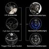 JatureClets Professional Underwater Strobe Flash,32 Guide Number, 100m Waterproof, 1.5s Recycle Time, Diving Strobe for DSLR Camera Underwater Photography Accessories (Black) view 3