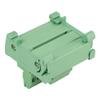 2 in 8 Out DIN Rail Mount Power Distribution Module Breakout Board, Material, Long, Rated 48V 1A, Compact Design for Easy Installation view 2