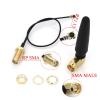 433MHz Antenna + IPX UFL. Pigtail Cable 1.13 Lora Lorawan 3dbi GSM Antennas 433 MHz Directional Antenne SMA Male Connector view 3