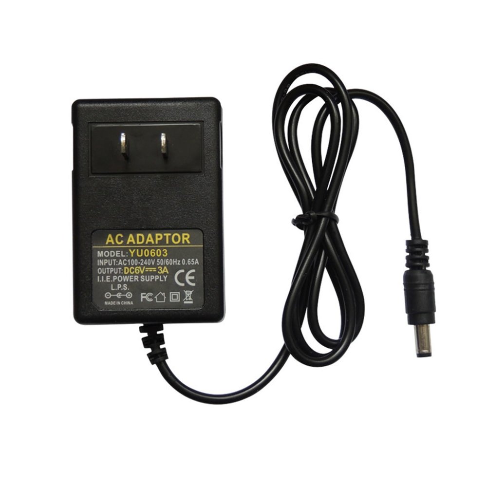 6V3A Switching Power Supply Adapter Plug-in Wall Type 6V3000mA DC Power Supply with overcurrent Short Circuit Protection