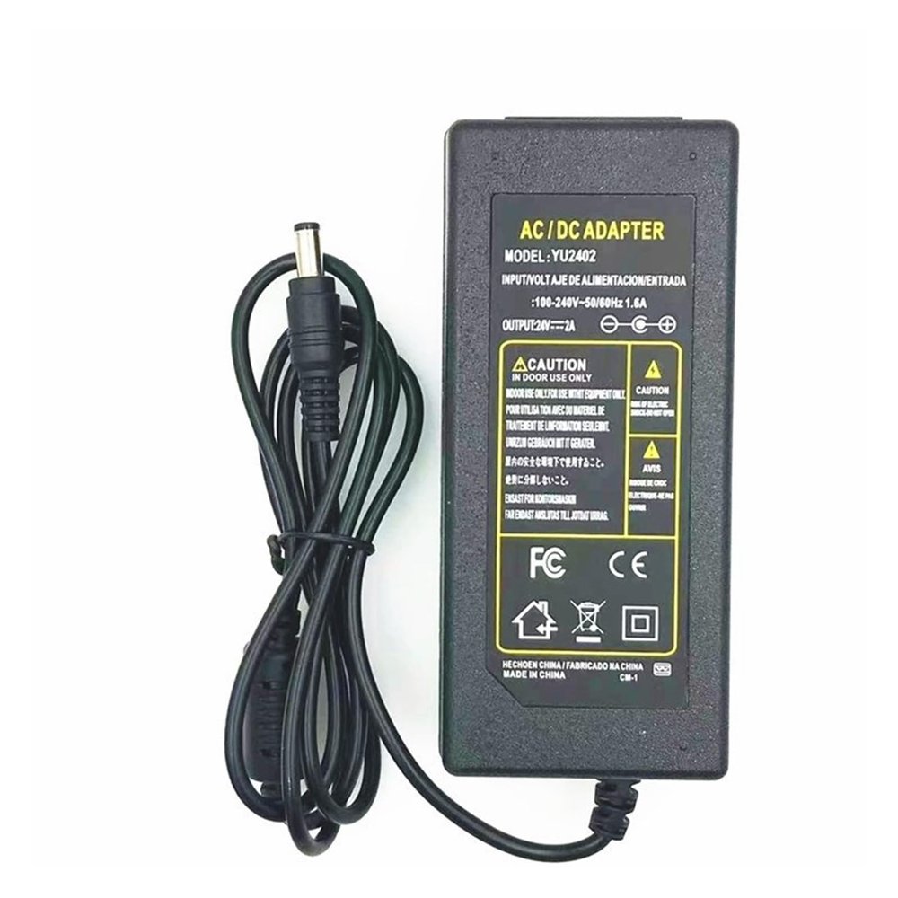 24V2A3A4A5A Power Adapter LED Light Strip Power LCD Monitor Monitor Open(WH-2402A)