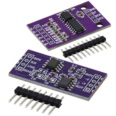 1-10pcs CS1237 24-bit ADC Module Onboard TL431 External Reference Chip Single-Channel Weighing Sensing 24bit CS1238 Dual Channel(2pcs CS1238)