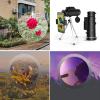 40X60 High Power Monocular with Smartphone Holder & Tripod - BAK4 Prism, Waterproof Zoom, Perfect for Adult Bird Watching, Camping, and Binoculars view 3