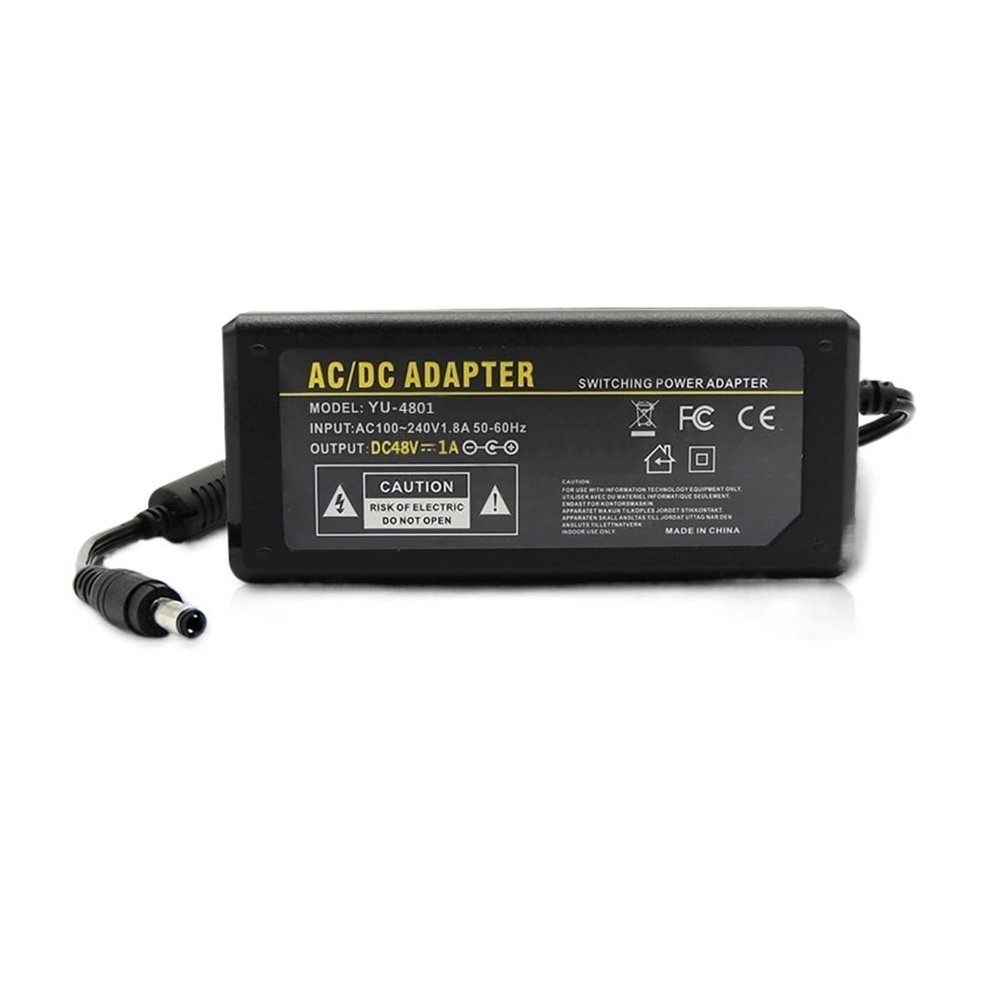 48V1A Switching Power Adapter POE Switch Power Supply
