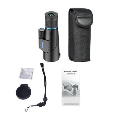 High-Powered Monocular Telescope - Sharp Images, Long Range Zoom, Ideal for Camping & Hunting