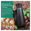 High-Powered Monocular Telescope - Sharp Images, Long Range Zoom, Ideal for Camping & Hunting view 3
