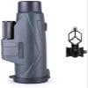 10x42 High Definition Monocular Telescope with Smartphone Adapter - Compact, Life Waterproof BAK4 Prism Lens for Bird Watching, Theater, and Concerts view 1
