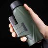 10x42 High Definition Monocular Telescope with Smartphone Adapter - Compact, Life Waterproof BAK4 Prism Lens for Bird Watching, Theater, and Concerts view 2