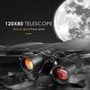 10-120x80 High Magnification Binoculars - Professional Wide Angle Telescope for Bird Watching, Long Range Viewing, and High Definition Optics view 4