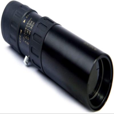 10-30x25 Zoom Monocular Telescope - Compact Binoculars with Optical Prism Scope, No Tripod Needed, Clear Vision for Outdoor Enthusiasts