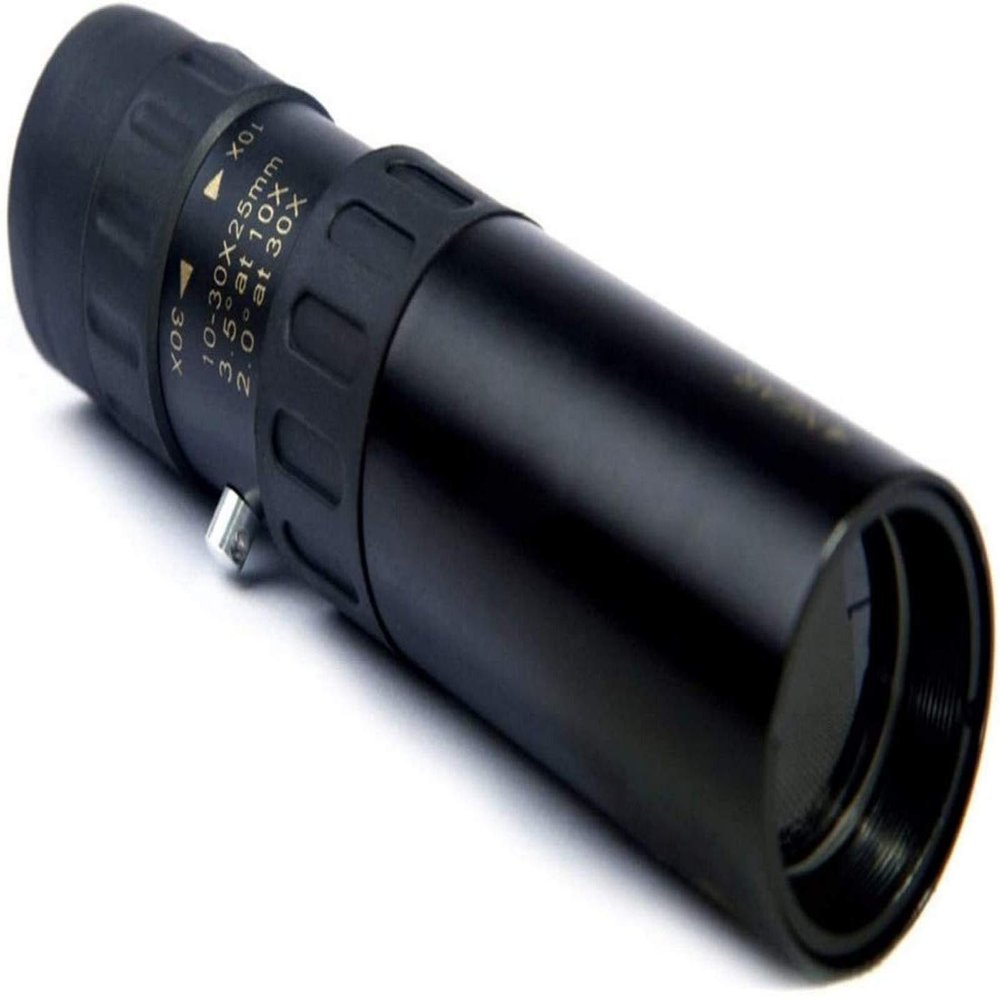 10-30x25 Zoom Monocular Telescope - Compact Binoculars with Optical Prism Scope, No Tripod Needed, Clear Vision for Outdoor Enthusiasts