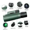 10-30x50 Zoom Telescope Monocular - Astronomical Hunting, Camping Equipment, HD Spotting Scope with Phone Adapter & Tripod - Sharp Images view 2