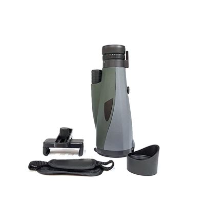 10-30x60 High-Power Monocular Telescope with Smartphone Adapter - 60mm FMC BAK4 Prism for Bird Watching, Camping, Hiking, Hunting