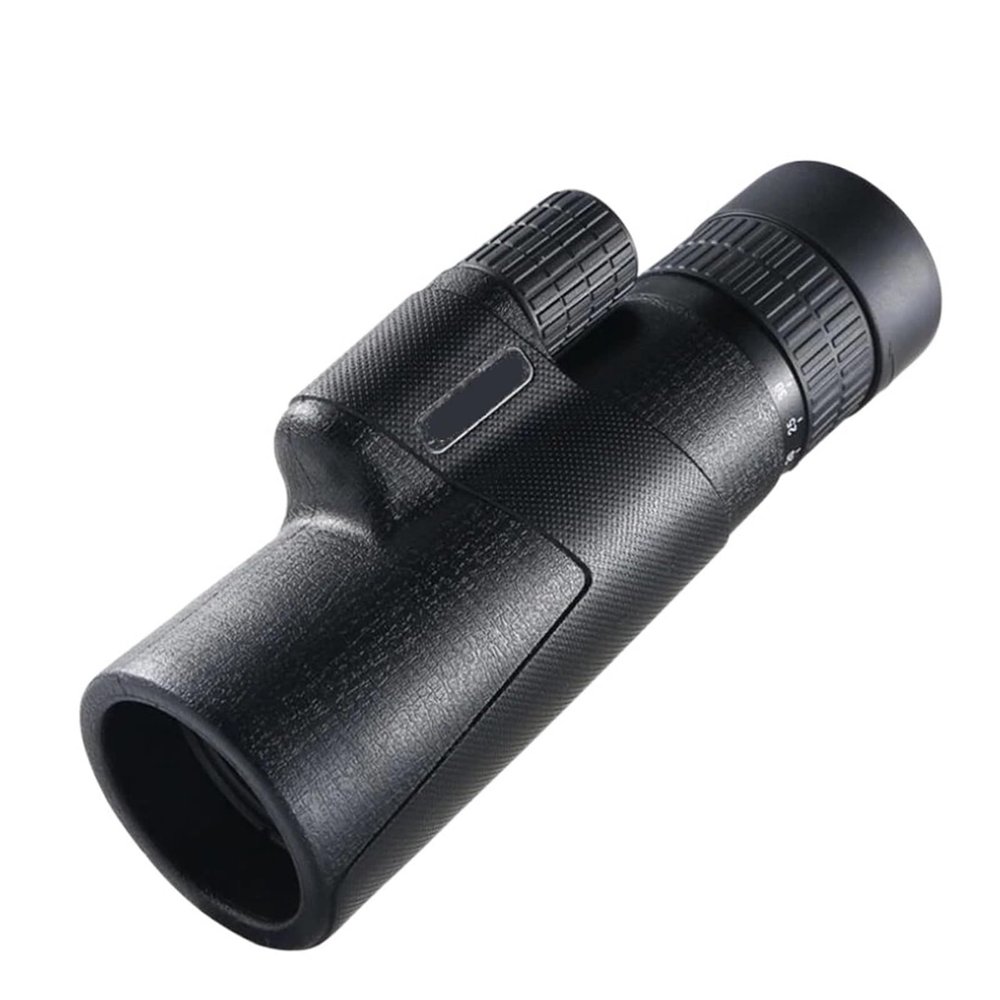 Travel Monocular Telescope 10-30X42 Zoom - Powerful HD Multi-Coated Night Vision Binoculars for Camping, Hunting, Tours - Sharp Images