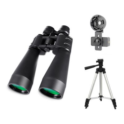 10-380x100 High Definition Powerful Binoculars Telescope Zoom - Professional HD Monocular for Sharp Images