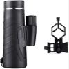 10x42 High Definition Monocular Telescope with BAK4 Prism and ED Glass - Includes Smartphone Adapter for Adults Bird Watching view 1