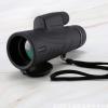 10x42 High Definition Monocular Telescope with BAK4 Prism and ED Glass - Includes Smartphone Adapter for Adults Bird Watching view 3