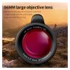12X56/16x56 ED Lens Monocular Telescope - High Magnification BAK4 Prism for Tourism, Camping, Hiking - Sharp Images view 2