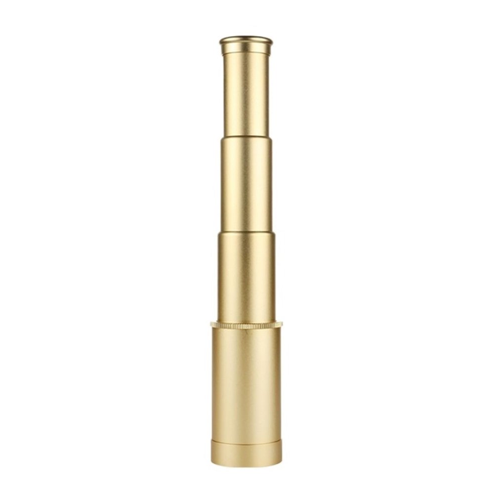 25x High Definition Monocular Telescope, 30/40/50mm Portable Spyglass with Night Vision for Camping & Tourism - Sharp Images