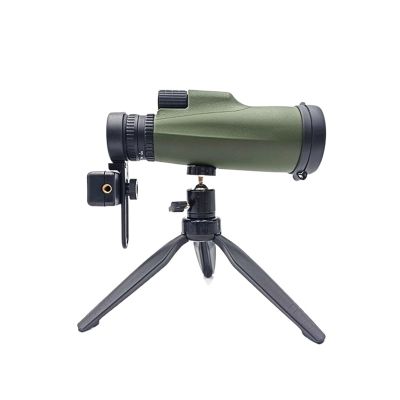 10-30x50 High-Power Monocular Telescope with BKA4/FCM Lens - Long Range, Compact Design for Hunting, Camping, and Tourism - Sharp Image Clarity