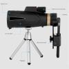 10x50 Portable Binoculars Telescope: Compact High Power Monocular with BAK4 Prism, Smartphone Adapter, Tripod for Bird Watching & Travel view 2