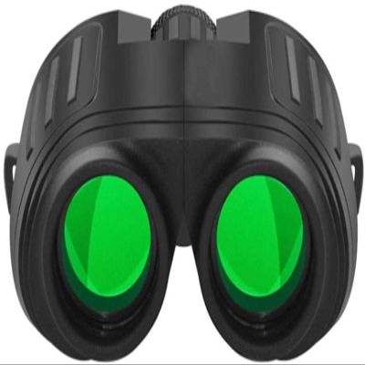 10x25 Compact Binoculars - High Powered, Folding, Waterproof, Suitable for Birding, Sightseeing, and Outdoor Activities