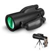 12X50 HD Monocular Zoom Telescope - High Power Scope for Bird Watching, Hunting, Camping, and Outdoor Activities view 3